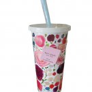 Kate Spade 20 Oz Insulated Tumbler With Straw Kate Spade 20 Oz Insulated Tumbler With Straw