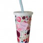 Kate Spade 20 Oz Insulated Tumbler With Straw
