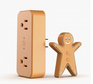 Gingerbread Man Wireless Remote Control For Christmas Tree