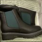 C. Wonder Women's Color Block Chelsea Boot Black/Green 8M