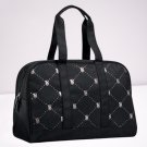 Victoria’s Secret Diamanté Shine Quilted Logo Tote Black