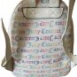 Juicy Couture Logo Backpack White Multi