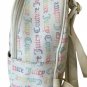 Juicy Couture Logo Backpack White Multi