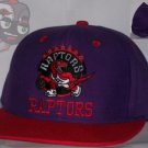 Toronto Raptors Two Tone Purple/Red Snapback Hat Cap