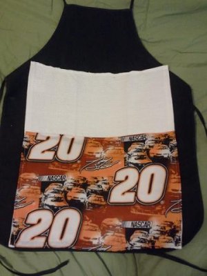 X-Rated Man's Funny Apron - Black - Tony Stewart #20