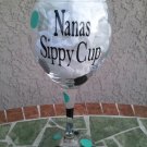 Nana's Sippy Cup Wine Glass