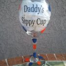 Daddy's Sippy Cup Wine Glass