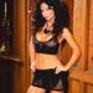 Seamless cami top and matching mini skirt