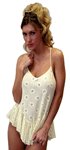 Babydoll poly knit jacquard