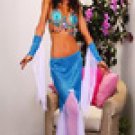 3 pc mermaid costume