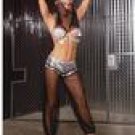 4 pc belly dancer costume includes bra,pants,veil and arm bands