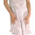 Floral stretch-lace chemise