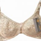 sparkle lace padded underwire bra