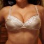 satin underwire bra with venice embroidery