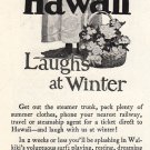 1925 Hawaii Tourist Bureau: Hawaii Laughs at Winter