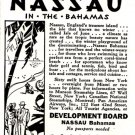 1931 Nassau Bahamas: To the winter-weary 