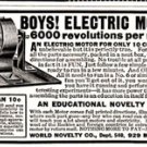 1932 Electric Motor: Boys!