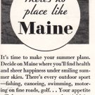 1932 Maine: There's no place like Maine.
