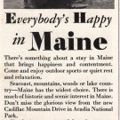 1933 Maine Publicity Bureau