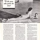 1940 Southern California: Man who packs the load..
