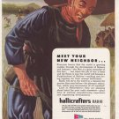 1944 Hallicrafters Radio: Meet Your New Neighbor