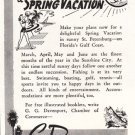 1948 St Petersburg, Florida: Spring Vacation