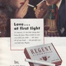 1949 Regent Cigarettes: Love at First Light