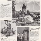 1951 Swiss National Tourist Office: Roaming!