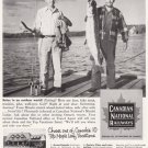 1953 Canadian National Railways: Fishing; Minaki, Ontario
