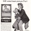 1953 General Electric: GE Black-Daylite TV; Eyes Prove