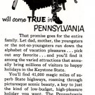 1953 Pennsylvania: Bright Vacation