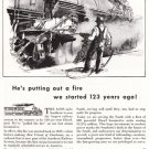 1953 Southern Railway System: He's putting out a fire