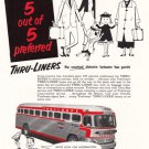 1953 Trailways: Smart distances between two points..
