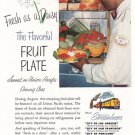 1953 Union Pacific Railroad: Fruit Plate