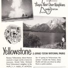 1953 Union Pacific Railroad: Yellowstone, Grand Teton