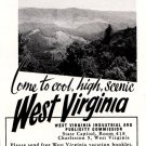 1953 West Virginia: Come to Cool, High, Scenic