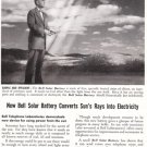 1954 Bell Telephone: New Bell Solar Battery