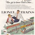 1954 Lionel Trains: Men Get to Know Each Other