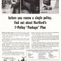 1956 Hartford Insurance: 1 Policy Package Plan