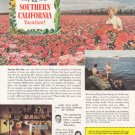 1956 Southern California: Pink, Red Flowers