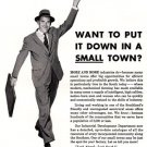1956 Southern Railway System: Small town..