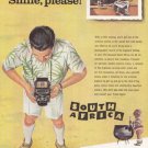 1957 South African Tourist Corporation: Smile, please!; Yellow