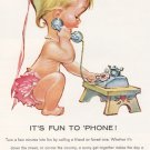 1958 Bell Telephone: Betsy Bell, It's fun to phone!