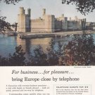 1958 Bell Telephone: Carnarvon Castle, Wales