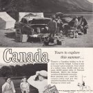 1958 Canada: BW, Cars, Beach