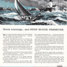 1958 Metropolitan Life Insurance: Boat, Lighthouse