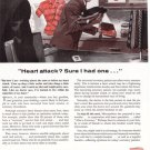 1958 Metropolitan Life Insurance: Heart attack? Sure I had one 