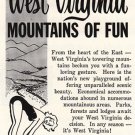 1959 West Virginia: Mountains of Fun.