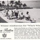 1960 Boca Raton: Winter rendezvous for Who's Who.