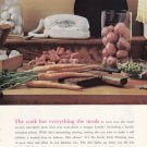 1961 Bell Telephone: Cook Has Everything She Needs